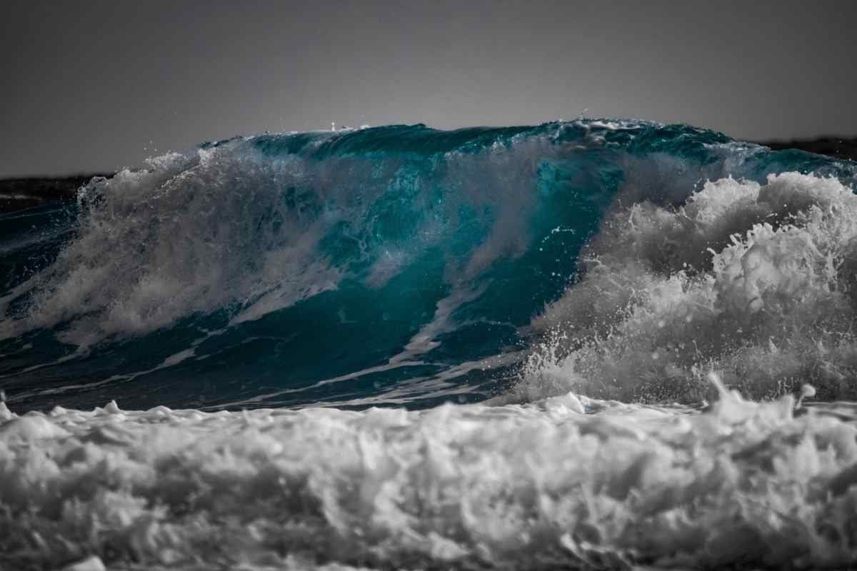 Onde alte in mare