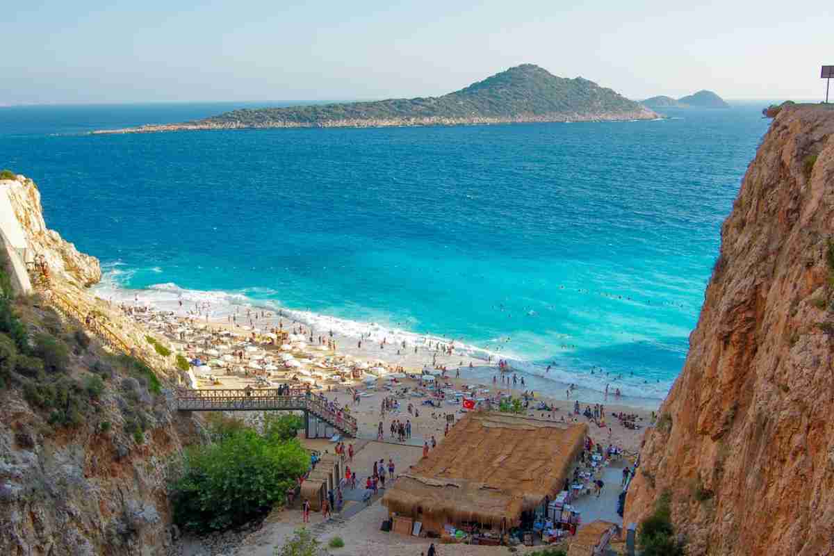 Spiaggia della città di Antalya