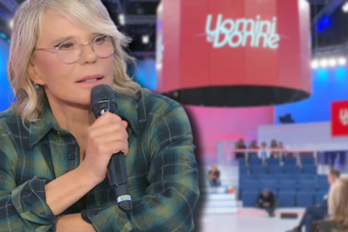 Maria De Filippi e lo studio di Uomini e Donne